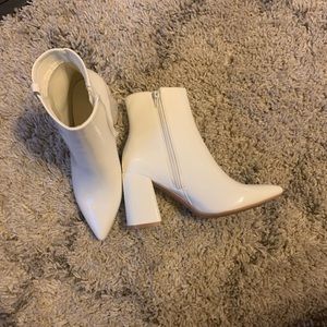 White boots, never worn